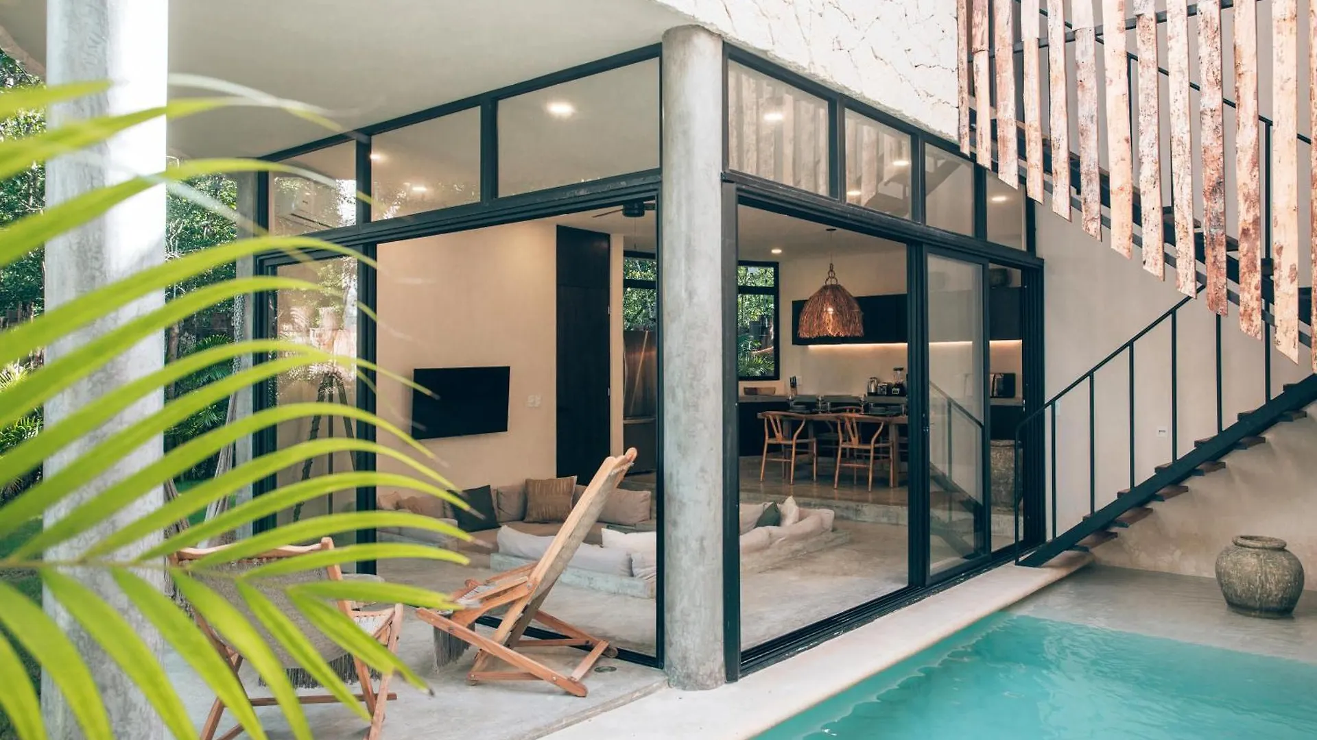 Luxury Jungle Villa-Pvt Pool -100Mbs- Concierge 8A Tulum 0*,  Meksyk