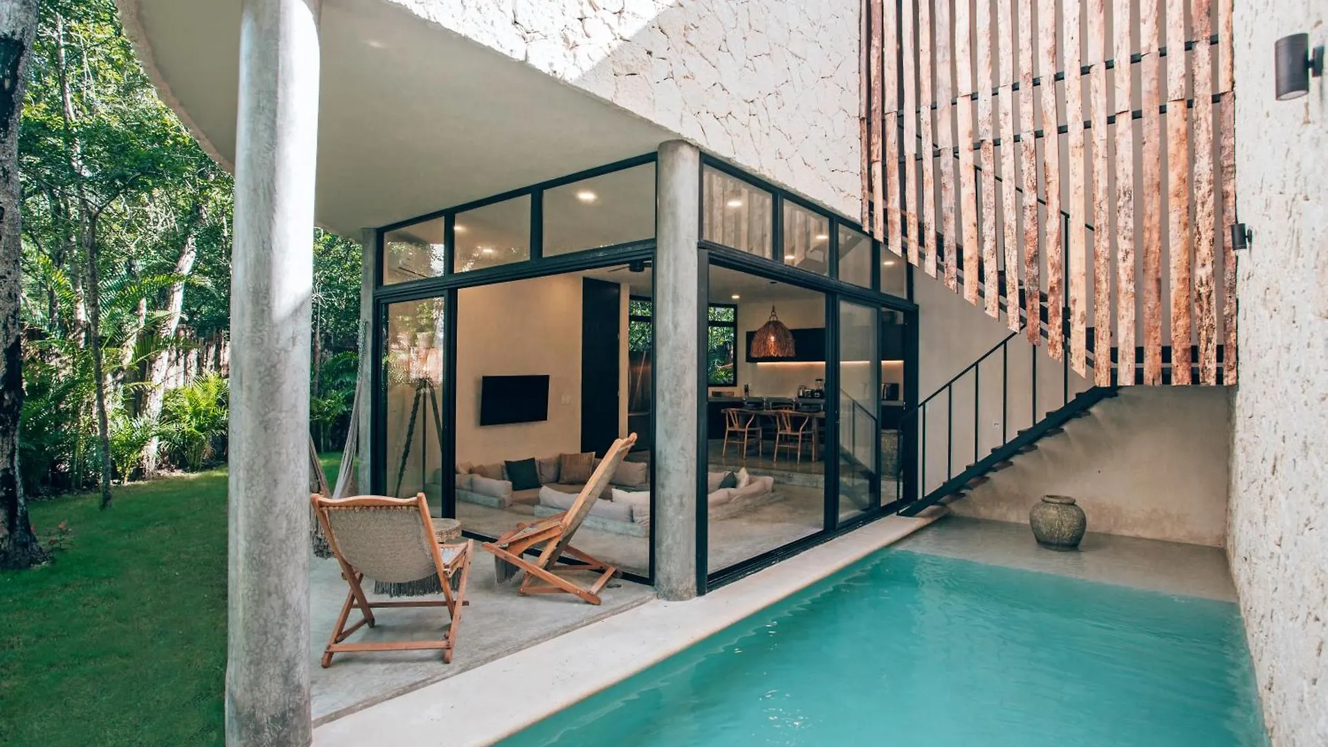 Luxury Jungle Villa-Pvt Pool -100Mbs- Concierge 8A Tulum Meksyk